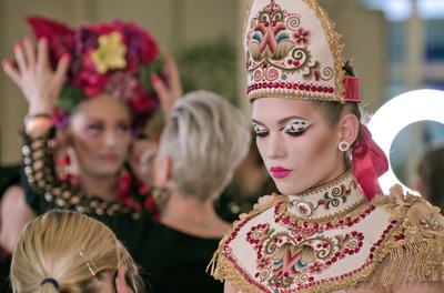 29.Magyar Make up Kupa  - Folklór-stock-photo