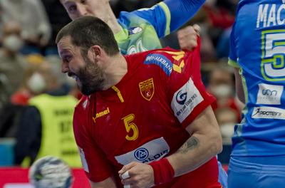 Mens' EHF Euro 2022 Debrecen(Főnix Arena)-stock-photo