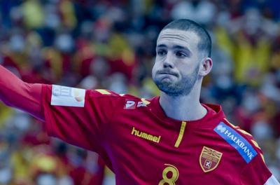 Mens' EHF Euro 2022 Debrecen(Főnix Arena)-stock-photo