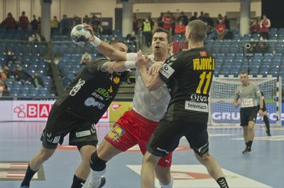 Mens' EHF Euro 2022 Debrecen(Főnix Arena)Denmark v Montenegro-stock-foto