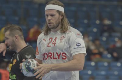 Mens' EHF Euro 2022 Debrecen(Főnix Arena)Denmark v Montenegro-stock-foto