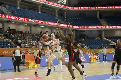 U17 Women's Basketball World Cup Hungary/Debrecen 2022-stock-photo