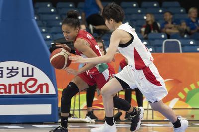 U17 Women's Basketball World Cup Hungary/Debrecen 2022 Hungary-Japan-stock-photo