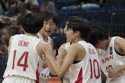 U17 Women's Basketball World Cup Hungary/Debrecen 2022 Hungary-Japan-stock-photo