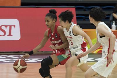 U17 Women's Basketball World Cup Hungary/Debrecen 2022 Hungary-Japan-stock-photo