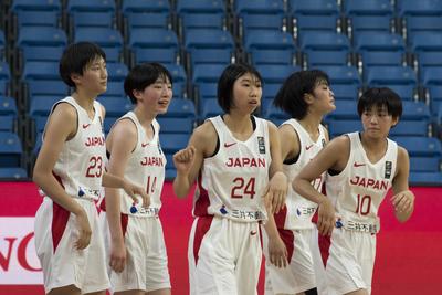 U17 Women's Basketball World Cup Hungary/Debrecen 2022 Hungary-Japan-stock-photo