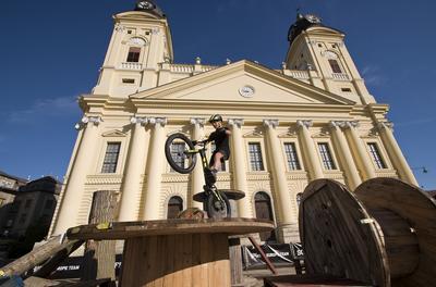 Trial Bike Hungary Cup Debrecen 2022-stock-foto
