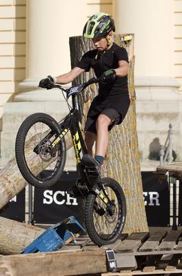 Trial Bike Hungary Cup Debrecen 2022-stock-foto