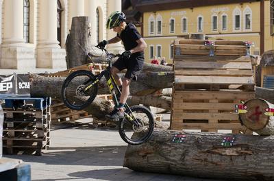 Trial Bike Hungary Cup Debrecen 2022-stock-foto