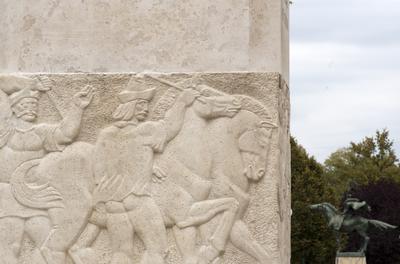 Hajdúszoboszló festményei és szobrai.-stock-foto