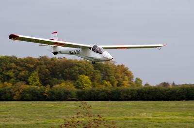 Góbé vitorlázógép-stock-foto