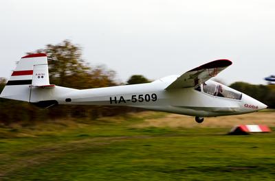 Góbé vitorlázógép-stock-foto