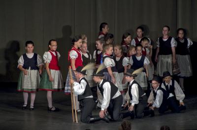 Hagyományőrzés Pünkösd napján Debrecenben-stock-foto