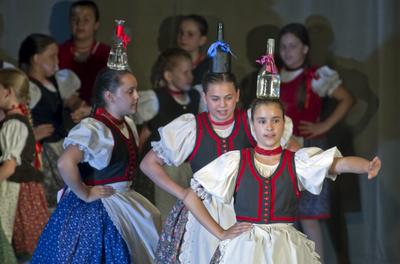 Hagyományőrzés Pünkösd napján Debrecenben-stock-foto