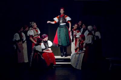 Hagyományőrzés Pünkösd napján Debrecenben-stock-foto