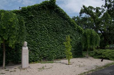 Farkasszigeti Botanikus kert Püspökladány-stock-foto
