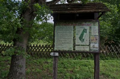Farkasszigeti Botanikus kert Püspökladány-stock-foto