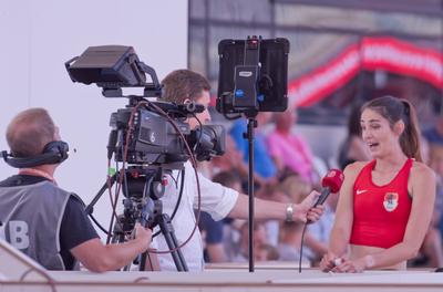 128. Országos Magyar Atlétikai Bajnokság Budapest 2023-stock-foto