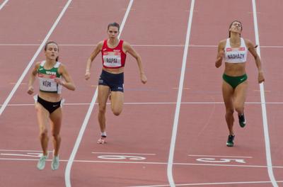 128. Országos Magyar Atlétikai Bajnokság Budapest 2023-stock-foto