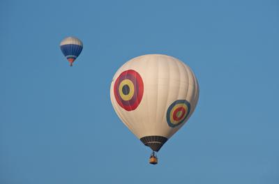 Hajdúböszörményi Hőlégballon Találkozó 2023-stock-foto