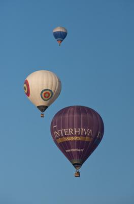 Hajdúböszörményi Hőlégballon Találkozó 2023-stock-photo