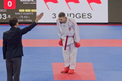 26th Karate World Senior Championsips Budapest 2023-stock-photo