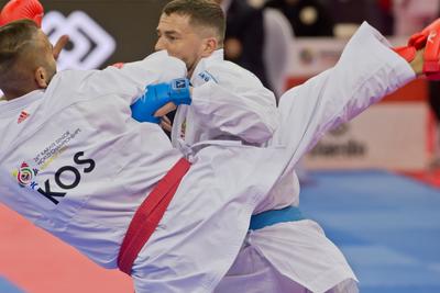 26th Karate World Senior Championsips Budapest 2023-stock-photo