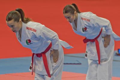 26th Karate World Senior Championsips Budapest 2023-stock-photo