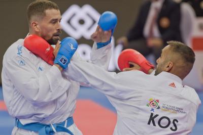 26th Karate World Senior Championsips Budapest 2023-stock-photo