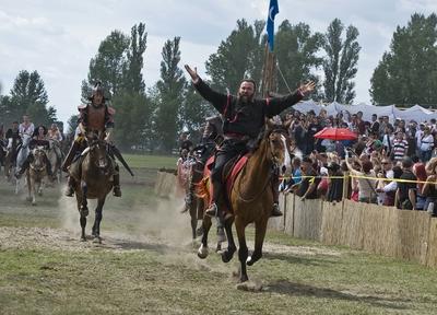 Kurultaj – Magyar Törzsi Gyűlés Bugacon-stock-foto