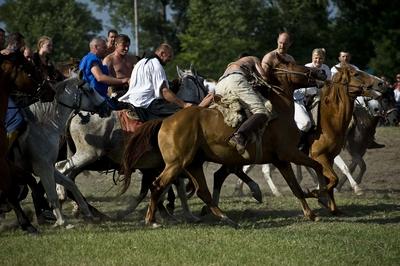 Kurultaj – Magyar Törzsi Gyűlés Bugacon-stock-foto