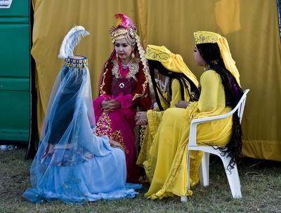 Kurultaj – Magyar Törzsi Gyűlés Bugacon-stock-foto