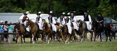 Kurultaj – Magyar Törzsi Gyűlés Bugacon-stock-foto