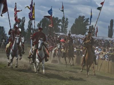 Kurultaj – Magyar Törzsi Gyűlés Bugacon-stock-foto