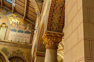 Román csarnok, Szépművészeti Múzeum-stock-foto