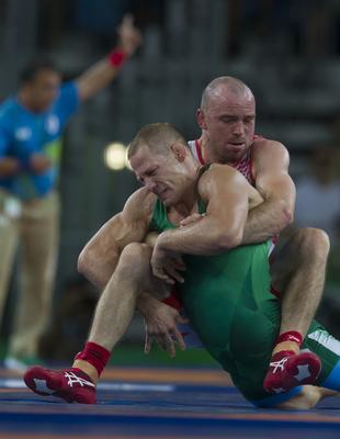 Bácsi Péter–Mark Madsen-stock-foto