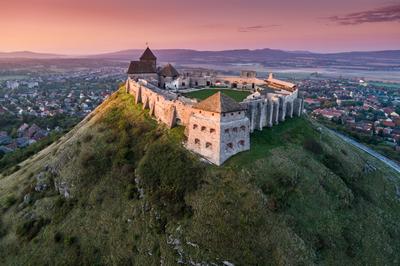 Beautiful fortress of Sumeg, Hungary-stock-photo
