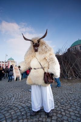 Busójárás Mohácson-stock-photo