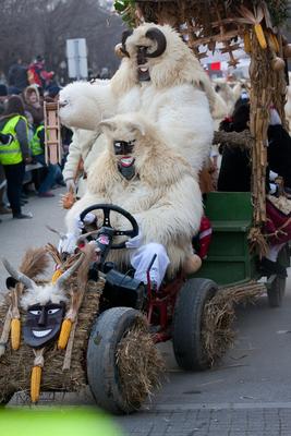 Busójárás Mohácson-stock-photo