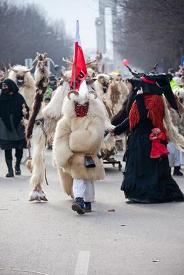 Busójárás Mohácson-stock-photo