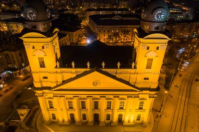 Református nagytemplom, Debrecen-stock-foto