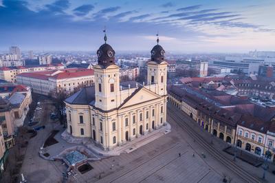 Református nagytemplom, Debrecen-stock-photo