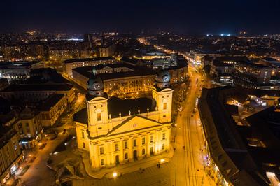 Református nagytemplom, Debrecen-stock-foto