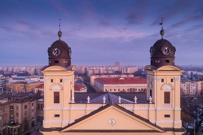 Református nagytemplom, Debrecen-stock-foto