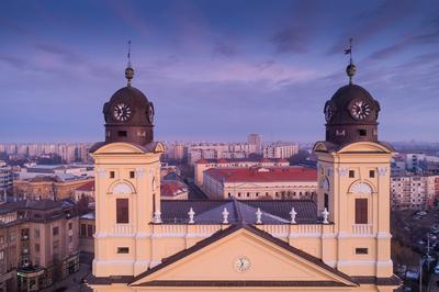 Református nagytemplom, Debrecen-stock-photo