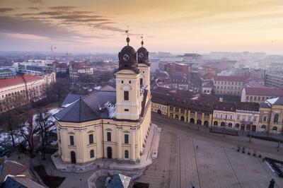 Református nagytemplom, Debrecen-stock-foto