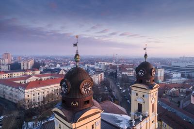 Református nagytemplom, Debrecen-stock-foto