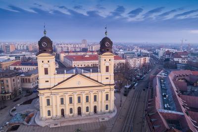 Református nagytemplom, Debrecen-stock-foto