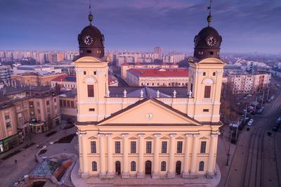 Református nagytemplom, Debrecen-stock-photo