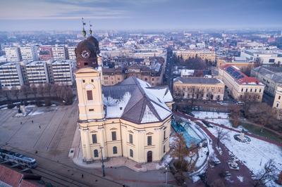 Református nagytemplom, Debrecen-stock-photo